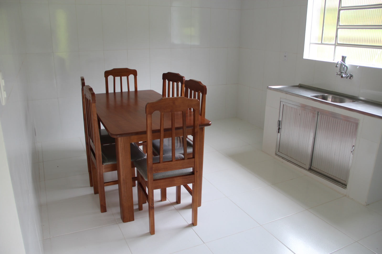 Cozinha da casa auxiliar